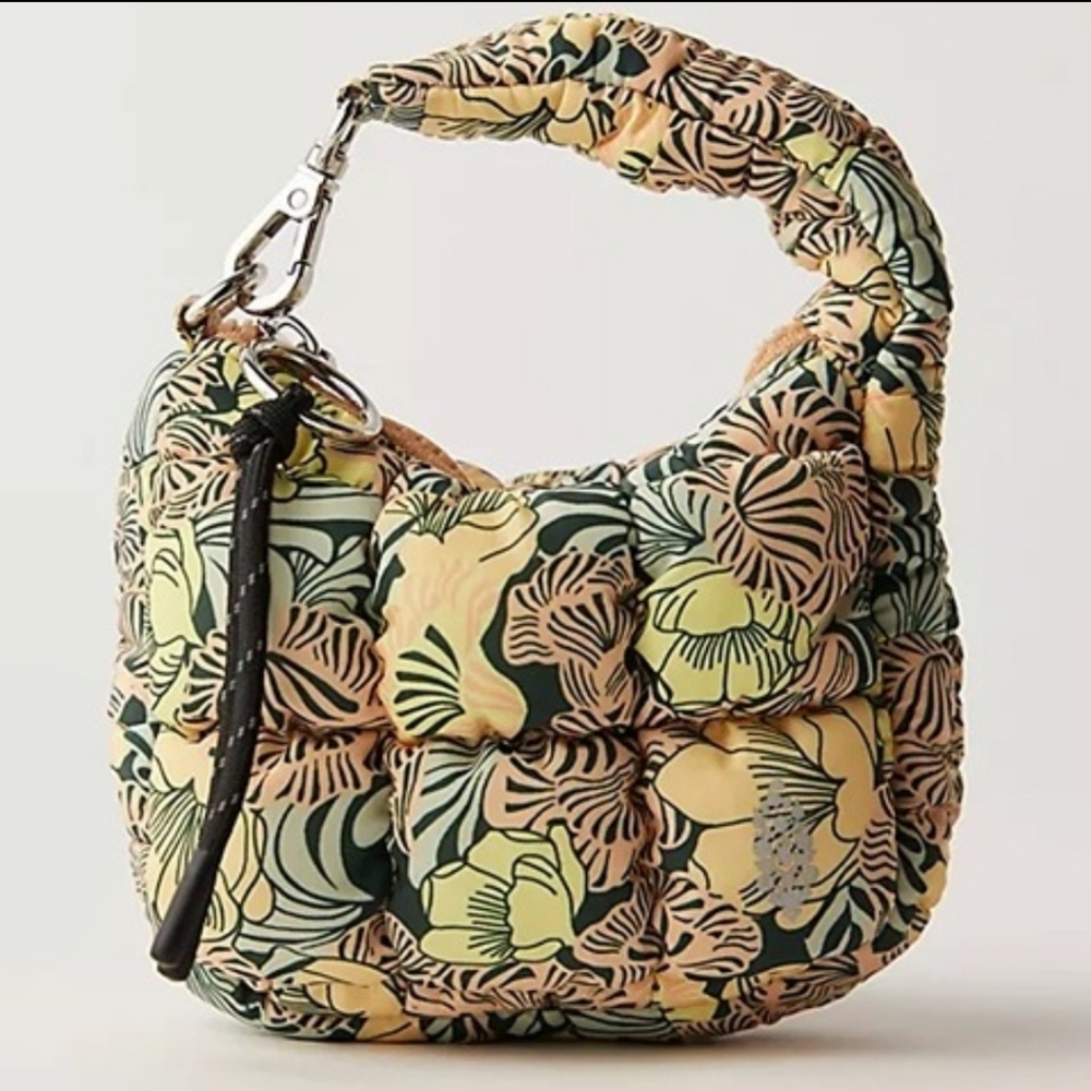 Free People NEW! Movement Printed Micro Pouch in Dense Floral - Picture 7 of 9